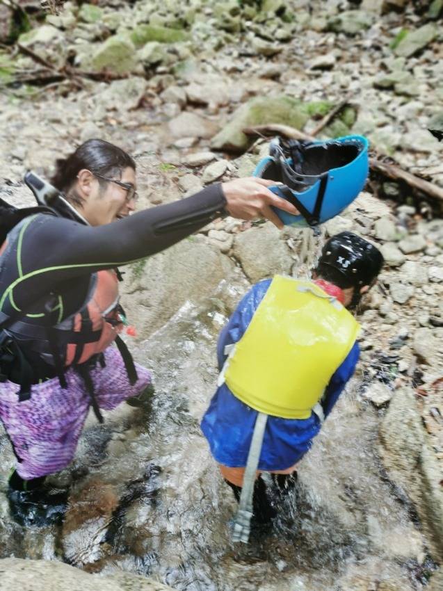 関西,滋賀でのキャニオニングはタオアドベンチャー